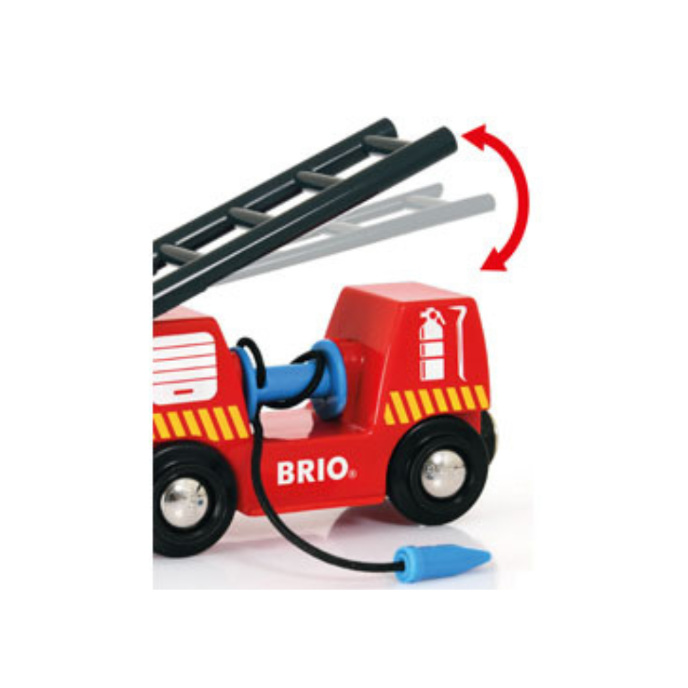 BRIO Rescue Firefighting Train 4 pieces