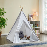 All 4 Kids Cloud White Little Explorer's Dream Teepee