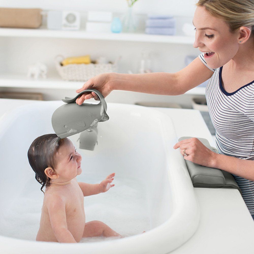 SKIP HOP Moby Waterfall Bath Rinser - Grey