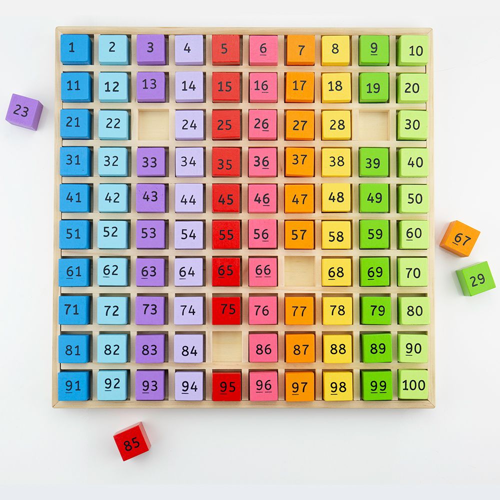 Bigjigs Toys Educational Number Tray