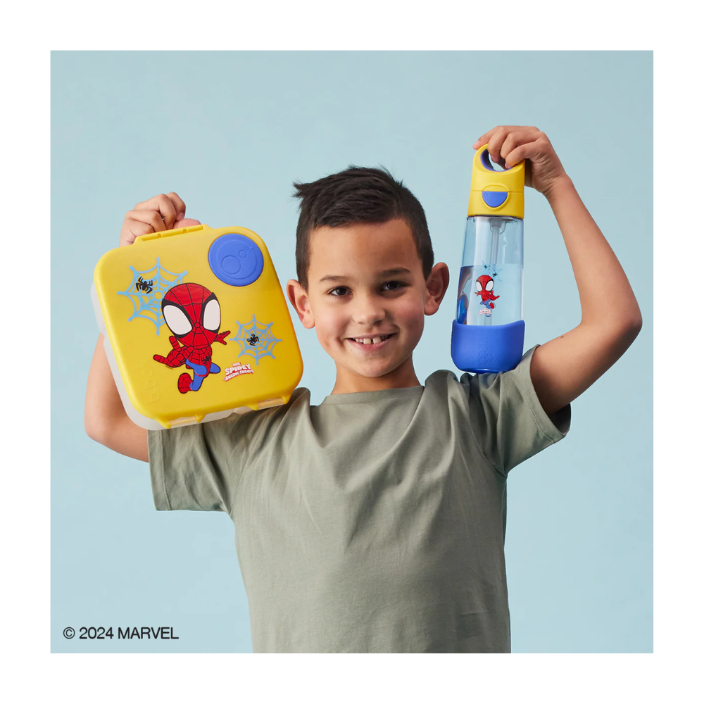 B.Box 600mL Licensed Tritan Drink Bottle - Spidey S2
