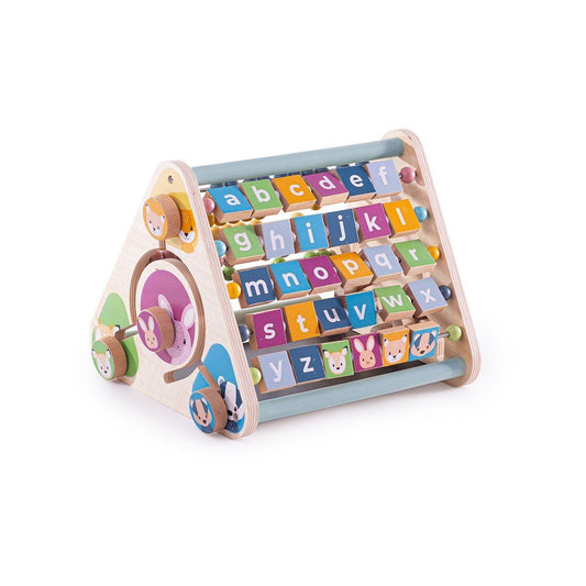 Bigjigs Toys FSC Triangular Activity Centre