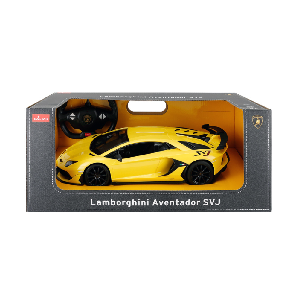 Rastar Licensed 1:14 Radio Control Car - Lamborghini Aventador SVJ