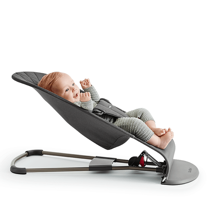 Babybjorn Bouncer Bliss - Anthracite Cotton