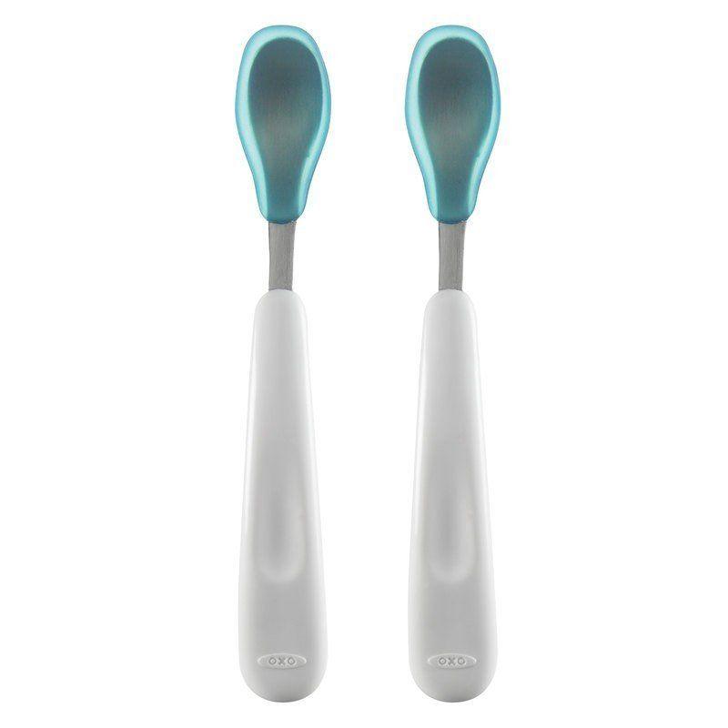 Oxo Tot Feeding Spoon Set - Teal