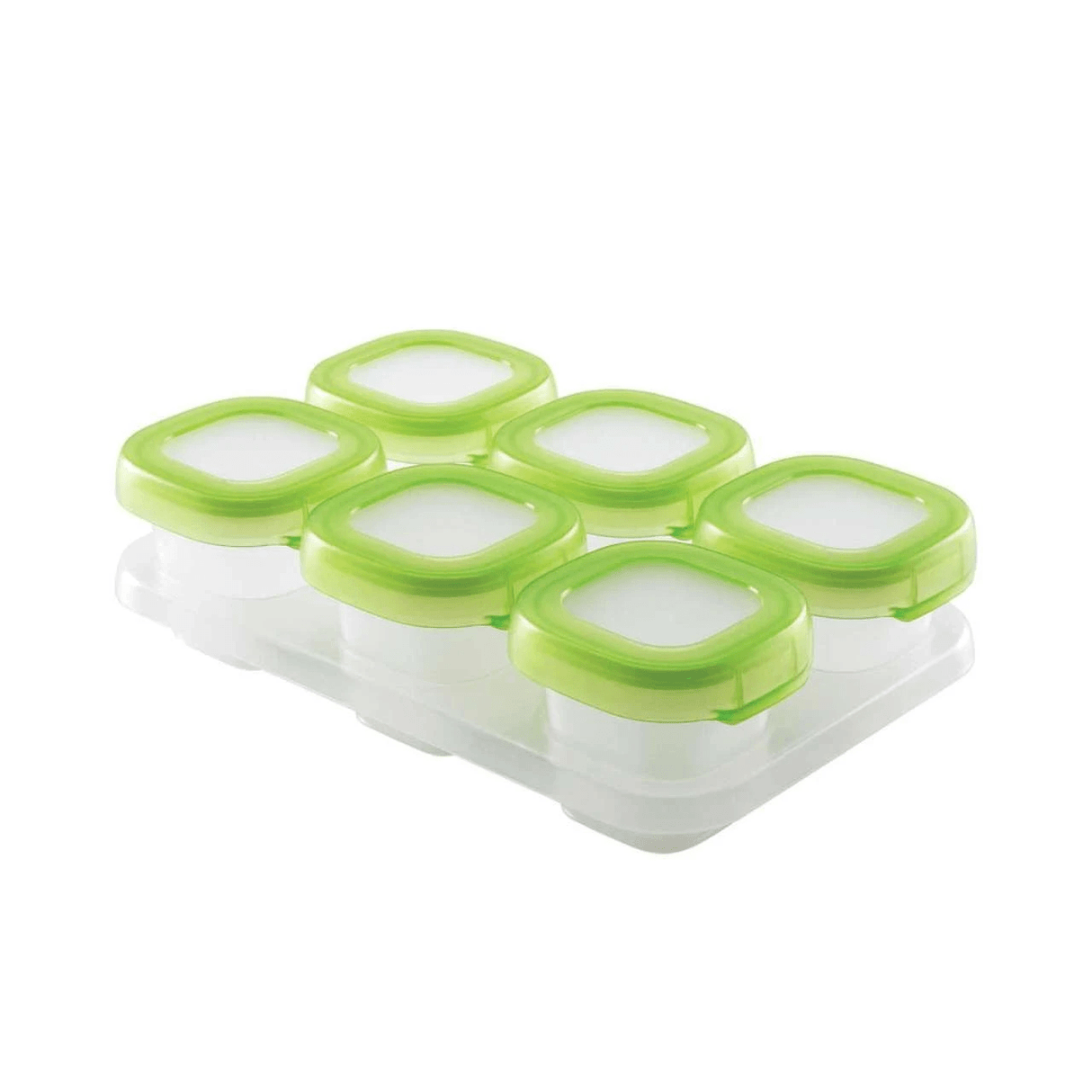 Oxo Tot Baby Blocks Freezer Storage Containers 2oz (59ml) - Green