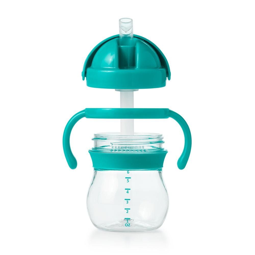 Oxo Tot Grow Straw Cup With Handles - Teal