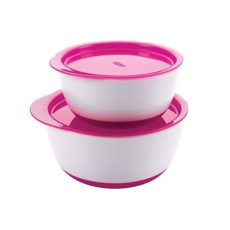 Oxo Tot Small And Large Bowl Set - Pink