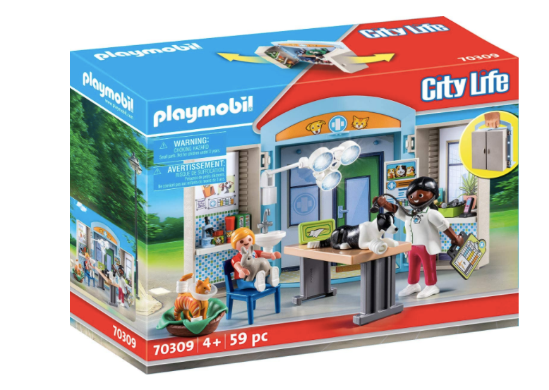 Playmobil Vet Clinic Play Box