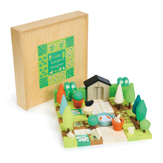 Tender Leaf Toys Pretend Little Garden Designer Play Set