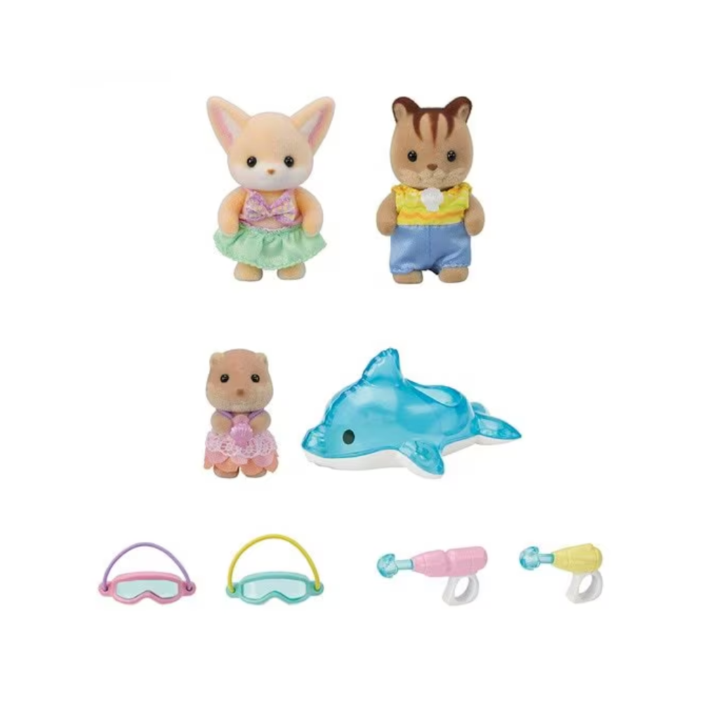 Sylvanian Families Nursery Friends - Pool Fun Trio
