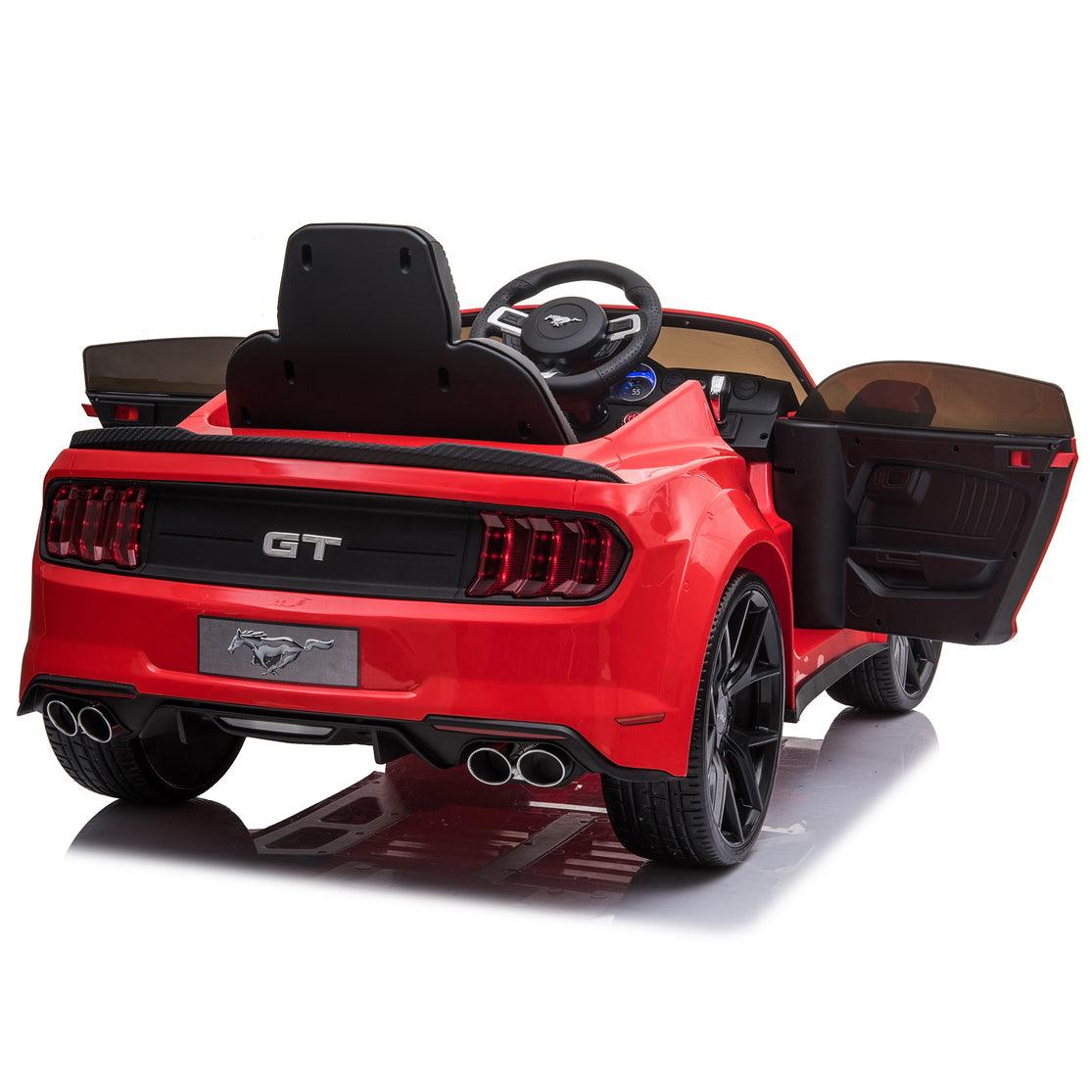 All 4 Kids Licensed Red Ford Mustang Ride On Car