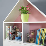 ALL 4 KIDS White Ivy Large Kids Bookcase Storage Unit