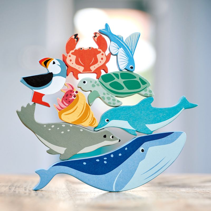 Tender Leaf Toys Wooden Animal Puffin