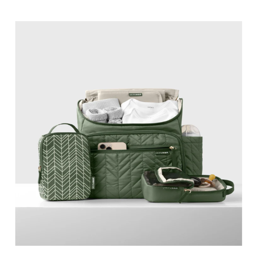 Skip Hop Forma Nappy Backpack - Dark Sage