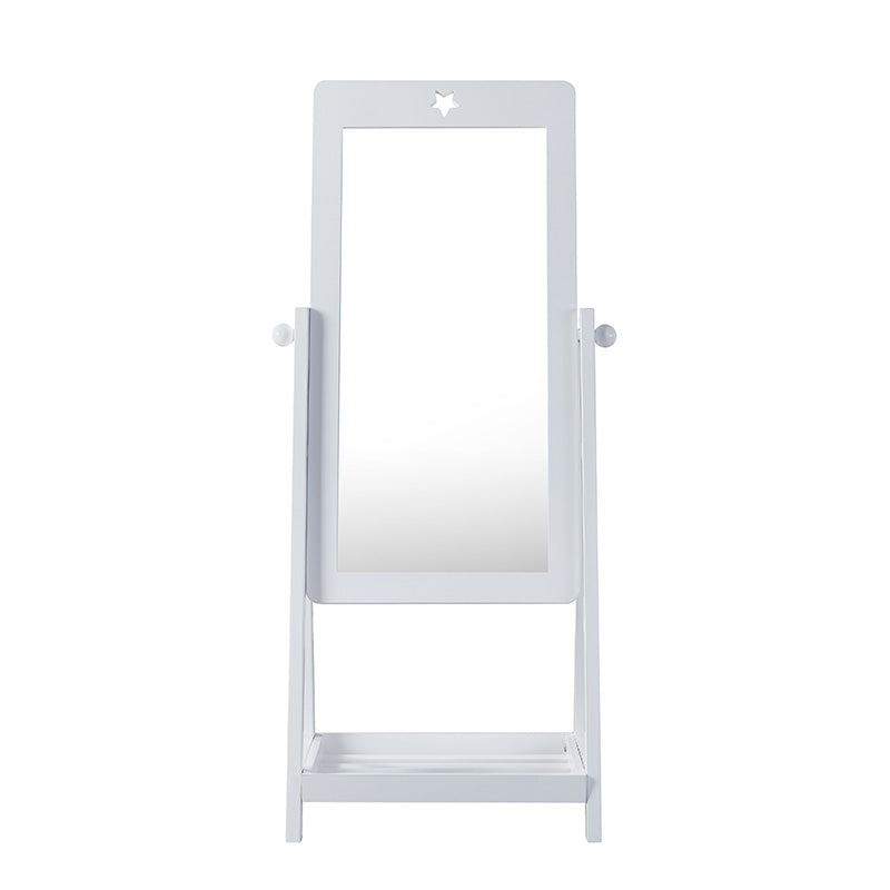 ALL 4 KIDS Gloria White Girls Wooden Standing Mirror