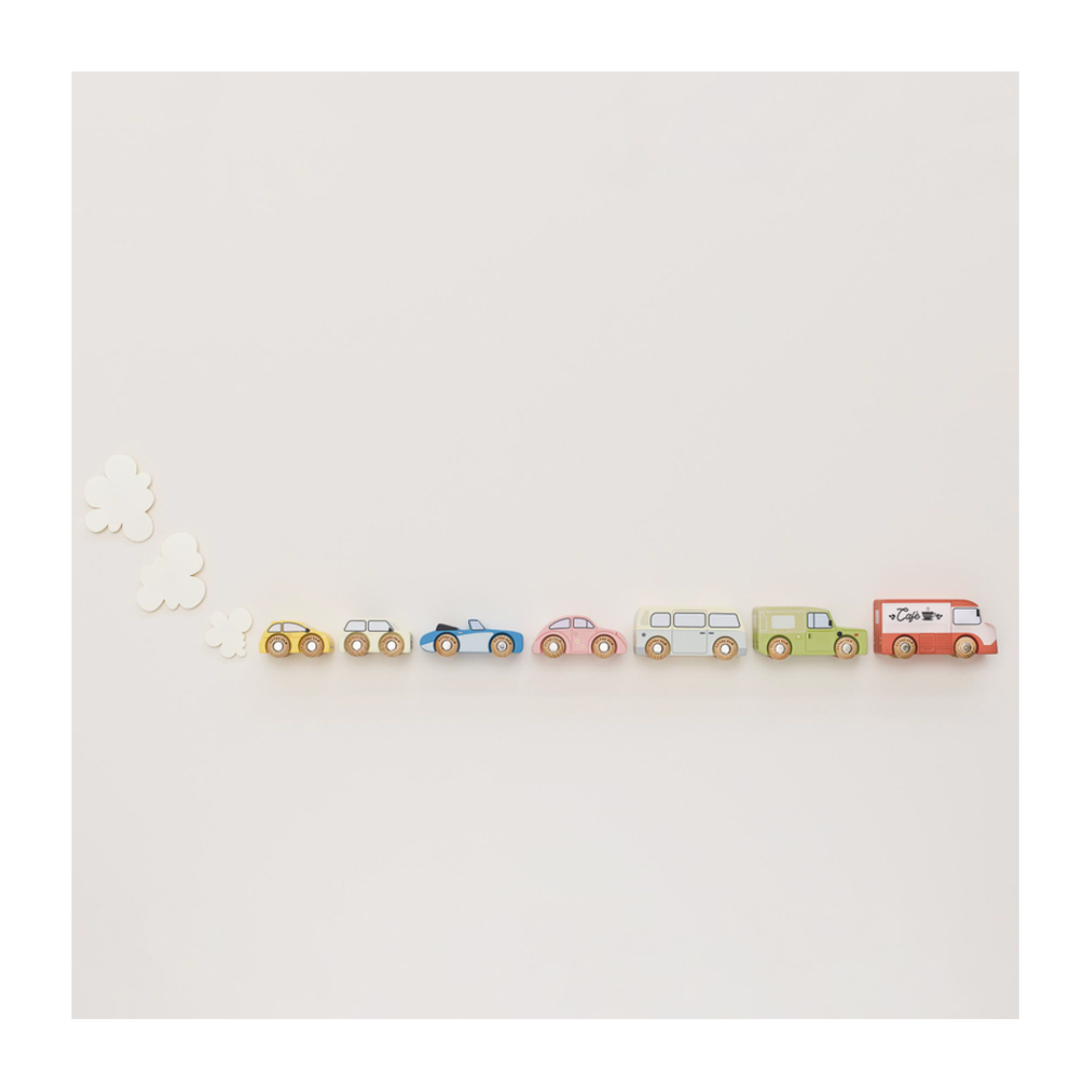 Le Toy Van Vintage Toy Cars - 7 Piece