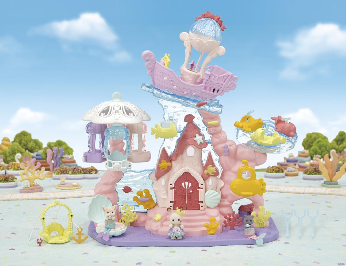 Sylvanian Families Baby Mermaid Castlle