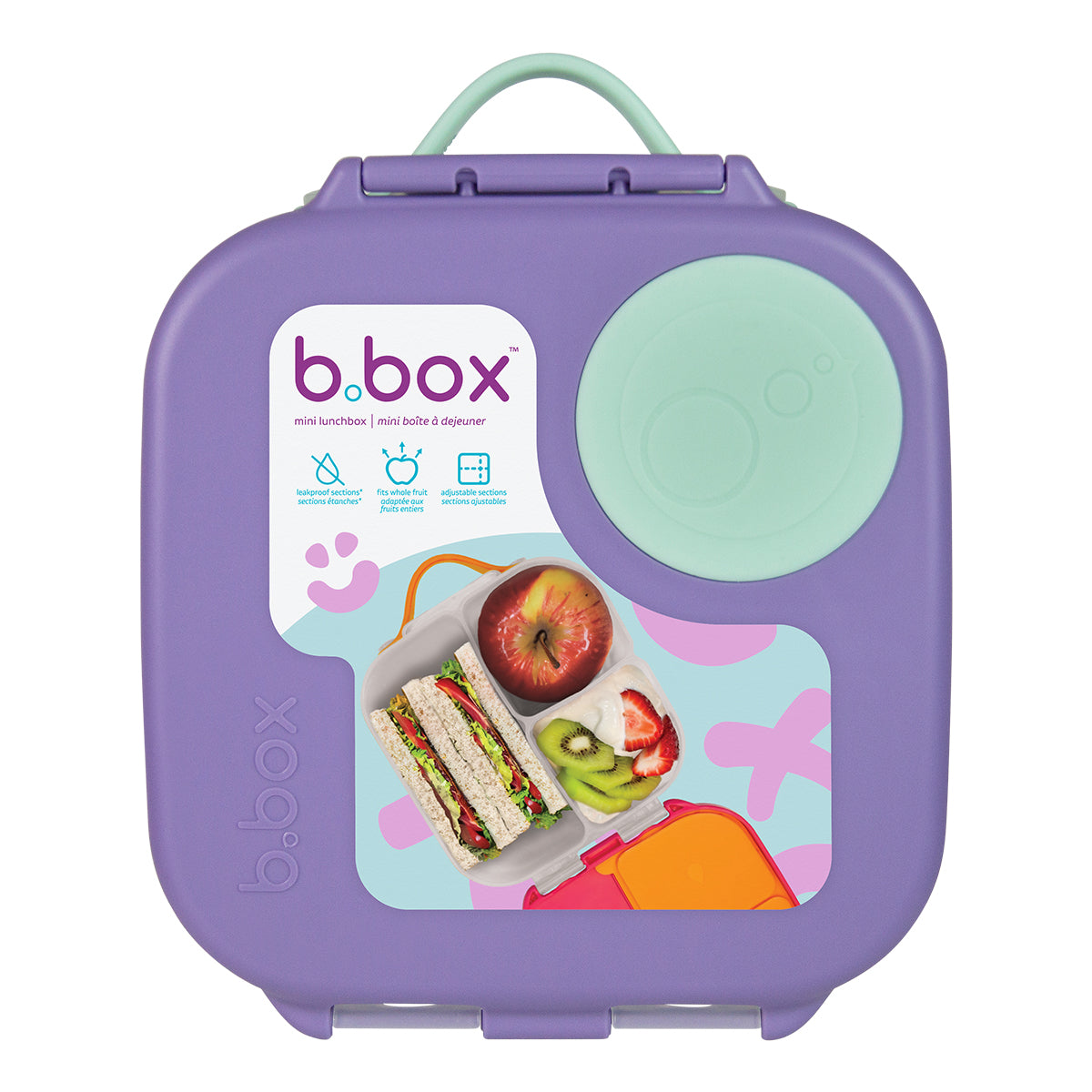 B.Box Mini Lunch Box - Lilac Pop