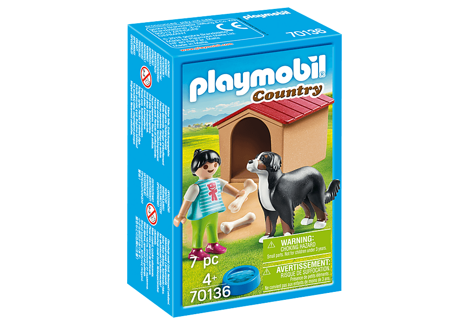 Playmobil Dog with Doghouse