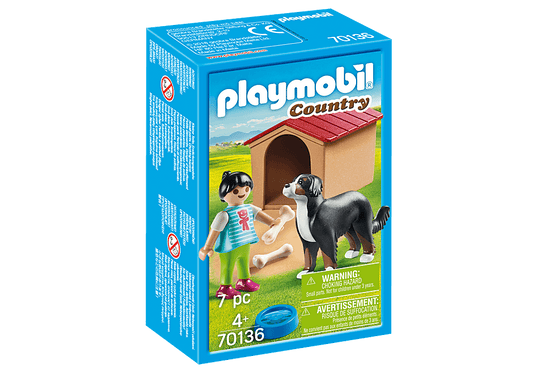Playmobil Dog with Doghouse