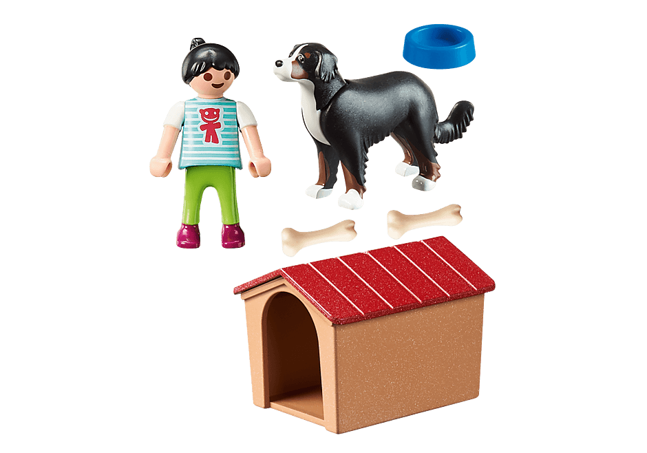 Playmobil Dog with Doghouse