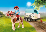 Playmobil - Car with Pony Trailer