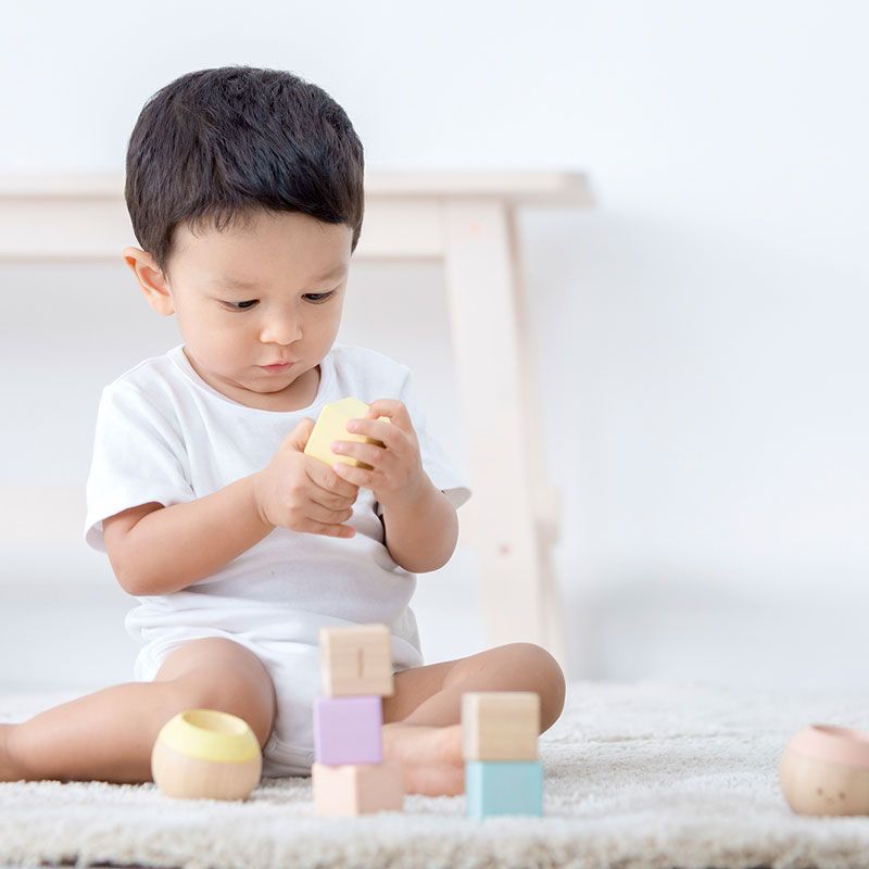 Plan Toys Sensory Blocks Set of 6