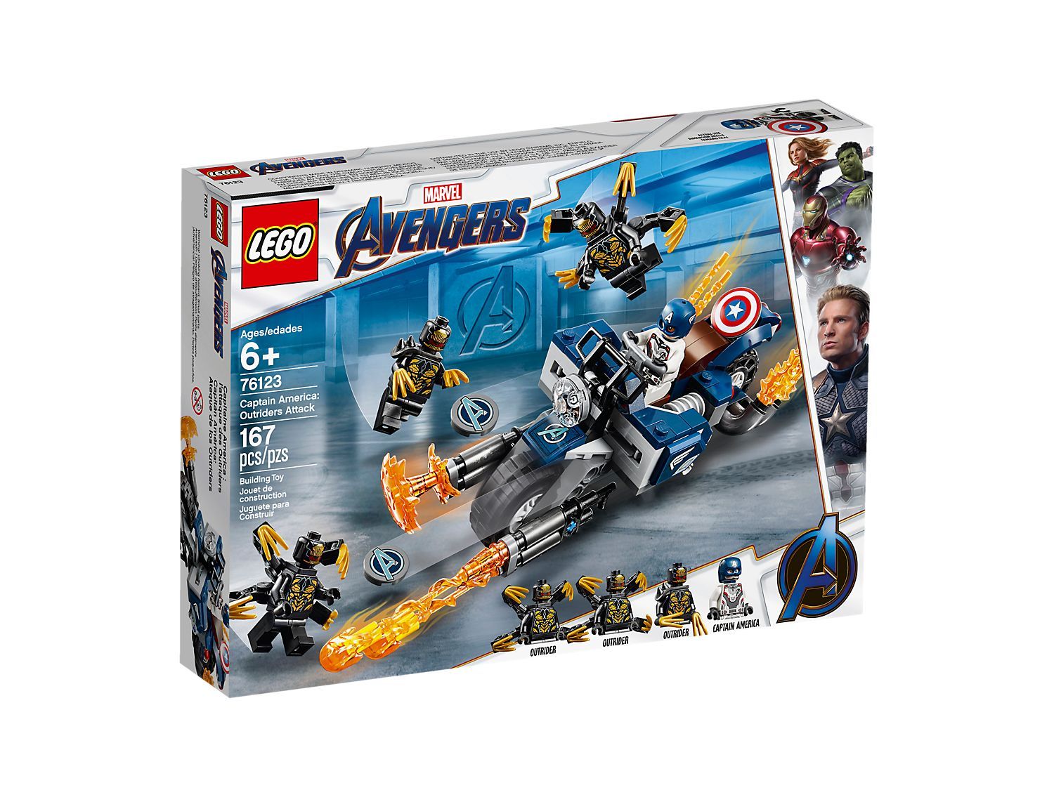 LEGO MARVEL - Captain America: Outriders Attack 76123