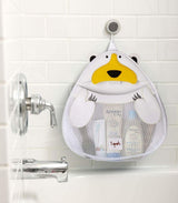 3 Sprouts Bath Storage - White Polar Bear