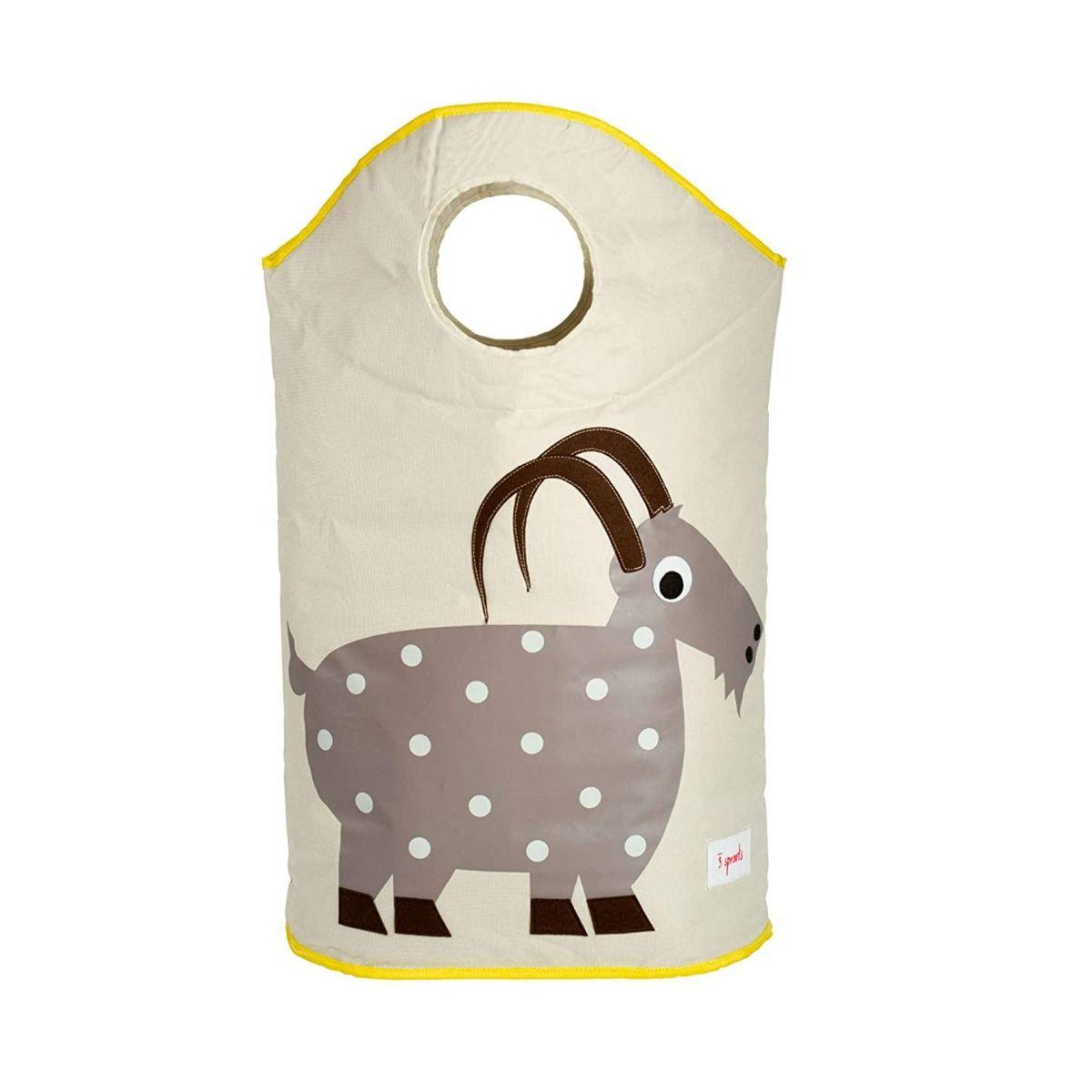 3 Sprouts Laundry Hamper - Grey Goat