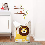 3 Sprouts Laundry Hamper - Yellow Lion