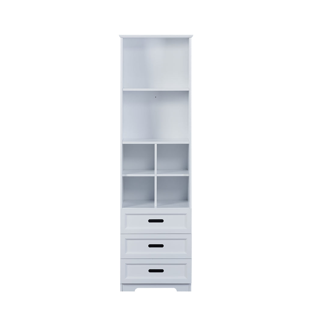 ALL 4 KIDS Candice White Bookcase Book Shelf Storage Unit
