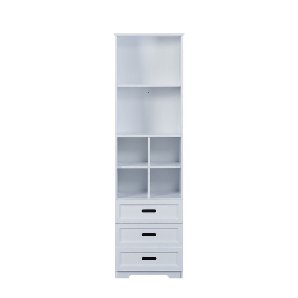 ALL 4 KIDS Candice White Bookcase Book Shelf Storage Unit
