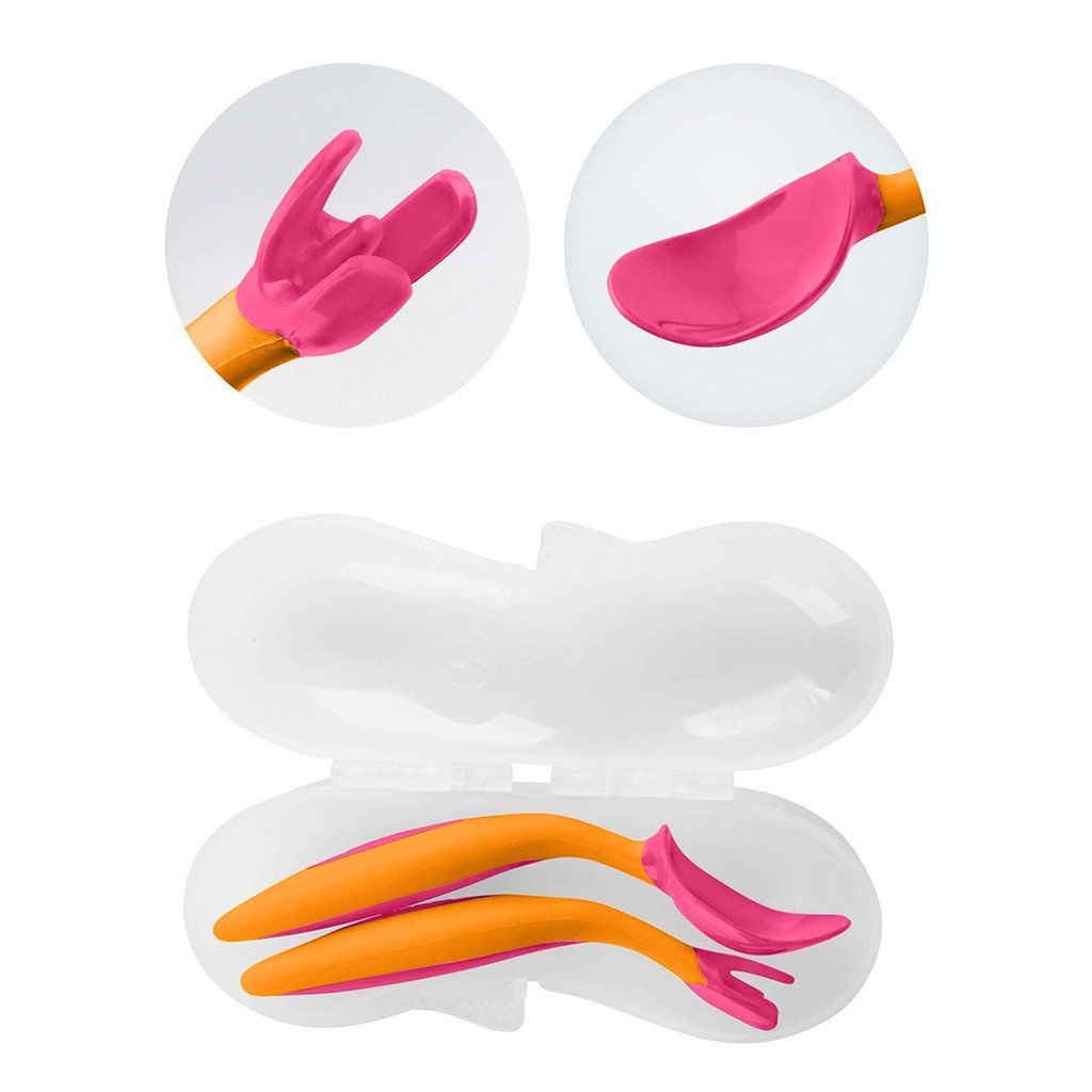 B.Box Toddler Cutlery Set - Strawberry Shake