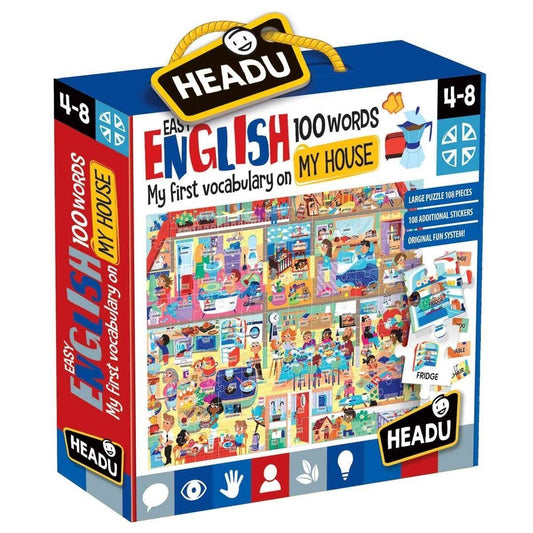Headu Flash Card - Easy English 100 Words My House
