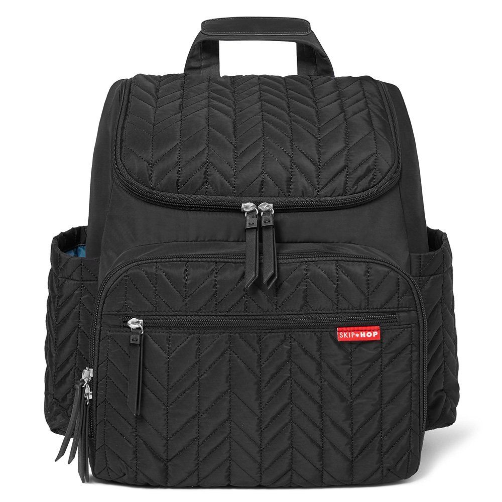 SKIP HOP Forma Nappy Backpack - Jet Black