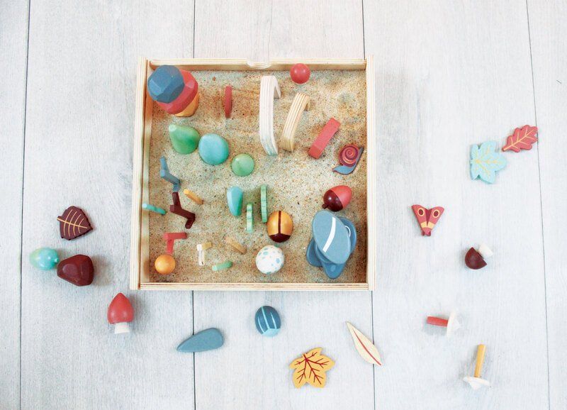 Tender Leaf Toys Wooden My Forest Floor Set