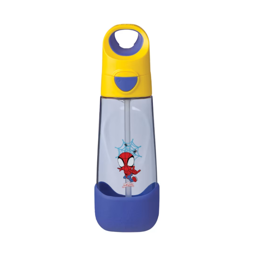 B.Box 600mL Licensed Tritan Drink Bottle - Spidey S2