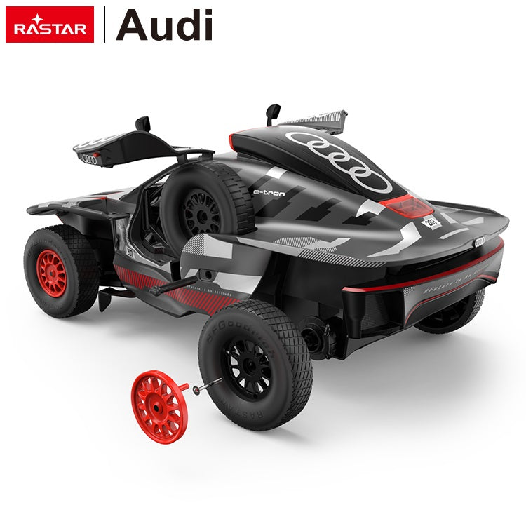 Rastar 1:14 Audi RS Q e-tron E2 Remote Control Car – Officially Licensed Dakar Rally Racer