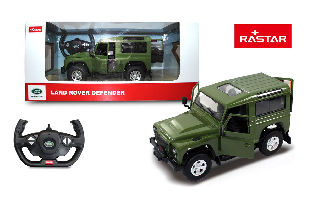 Rastar Licensed 1:14 Radio Control Car - Land Rover Defender