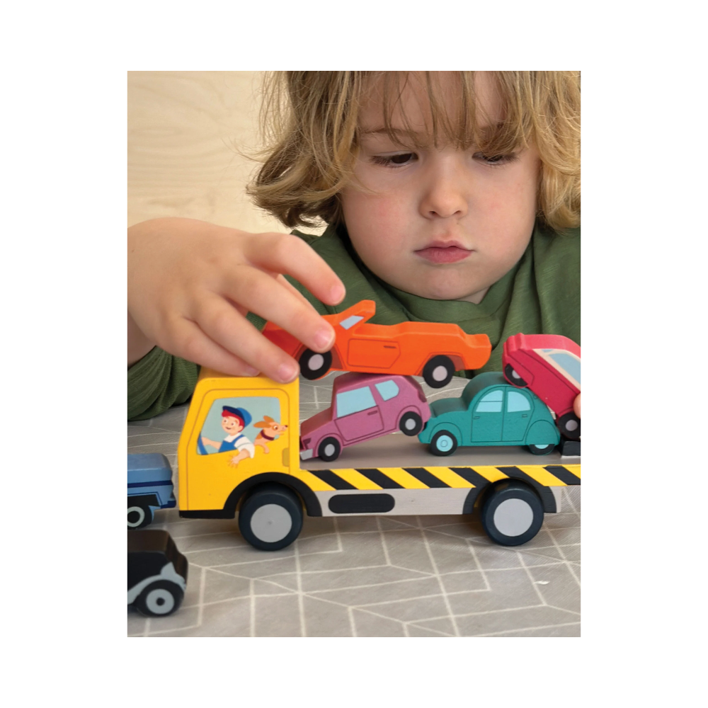 Tender Leaf Toys Stacking Cars