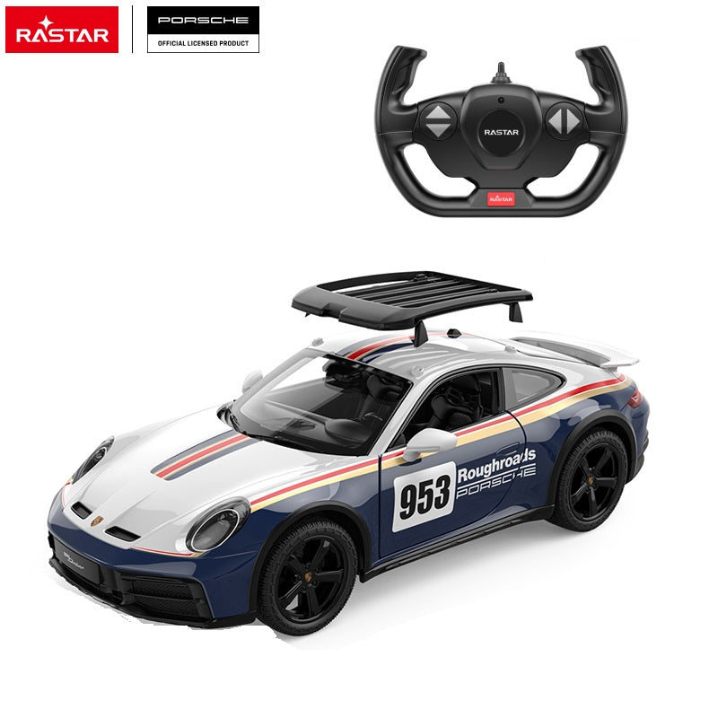 Rastar Licensed 1:14 Porsche 911 Dakar Performance Remote Control Car