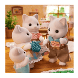 Sylvanian Families Latte Cat Family