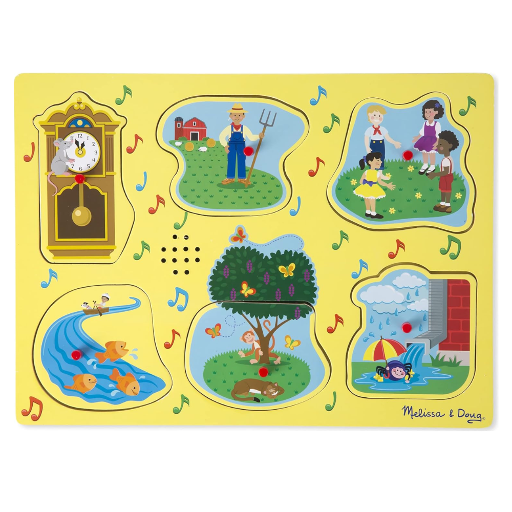 Melissa & Doug Sing Along Nursery Rhymes 1 Song Puzzle