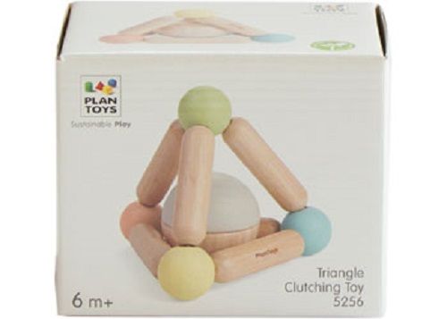 Plan Toys Triangle Clutching Toy Pastels