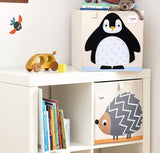 3 Sprouts Storage Box - Penguin