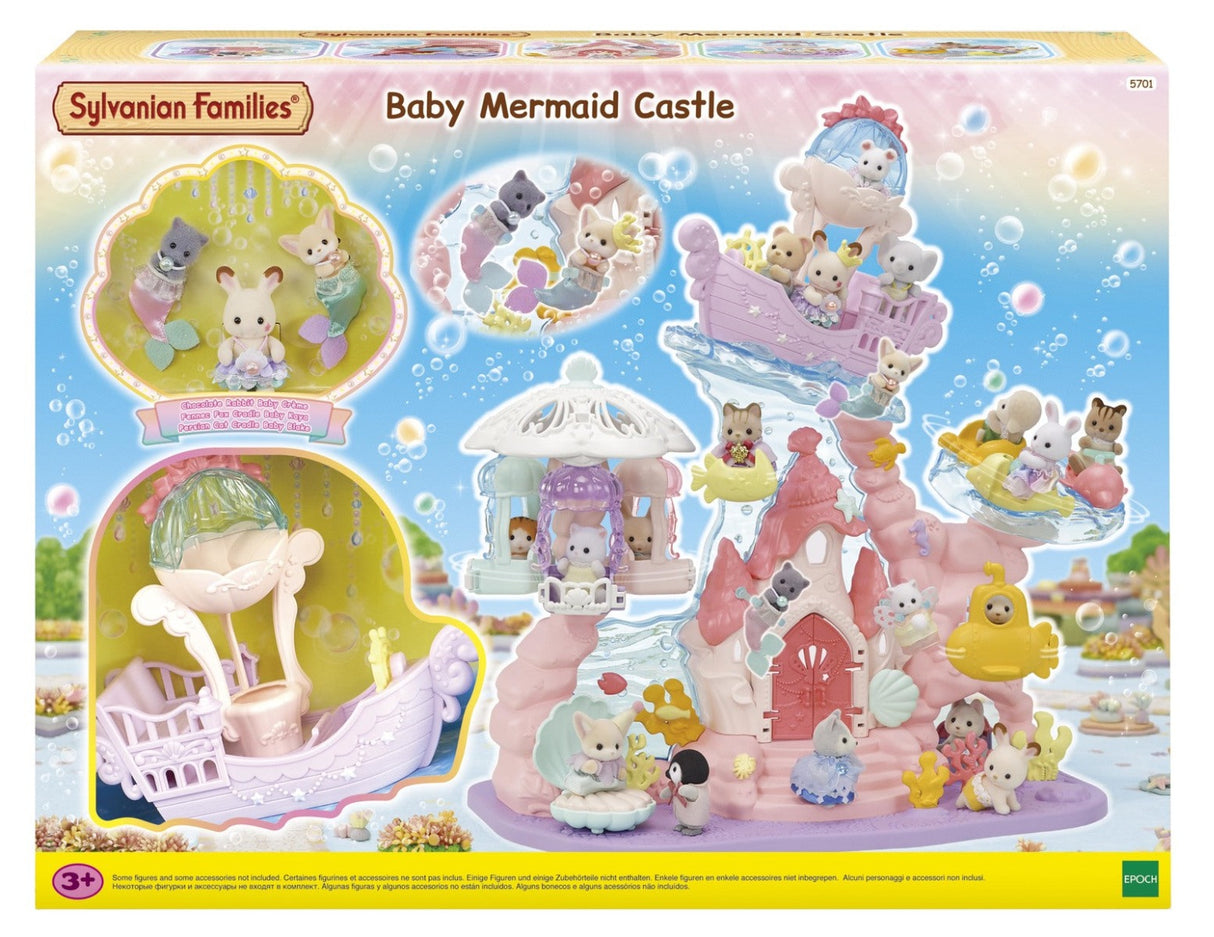 Sylvanian Families Baby Mermaid Castlle