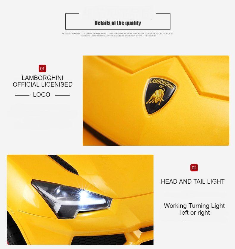 Rastar Licensed Lamborghini Urus (2.4g) Ride On Car