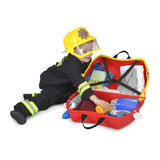 Trunki Kids Ride On Luggage Suitcase - Fire Engine Frank